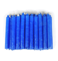2 vela azul 20cm